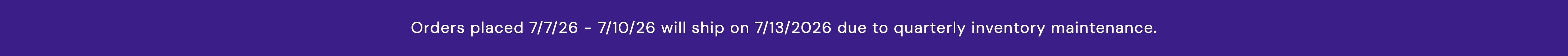 july 1-10 quarterly inventory