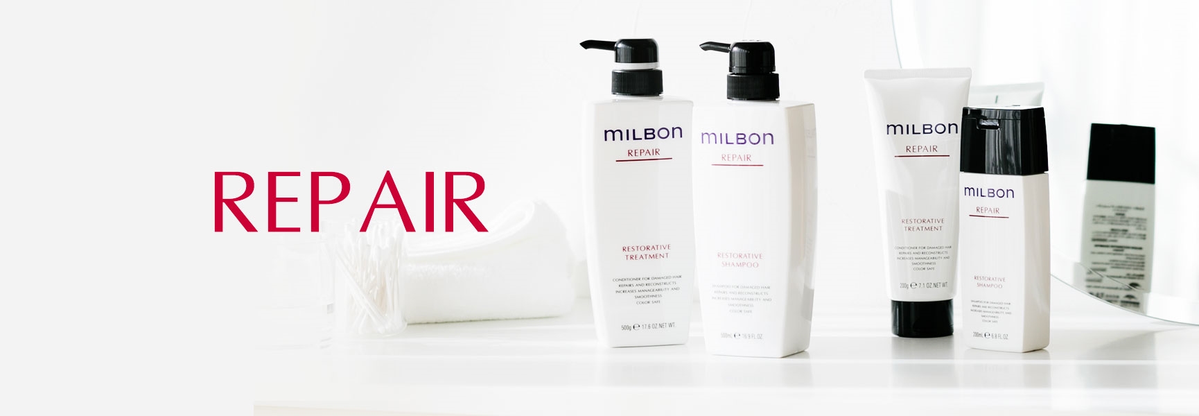 Amazon.com: Milbon Repair Restorative Shampoo 6.8 oz