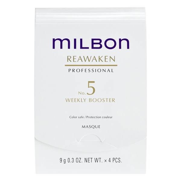 Milbon No.5 Weekly Booster 4 x 0.3 Fl. Oz.
