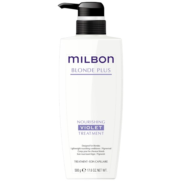 Milbon Nourishing Violet Treatment 17.6 Fl. Oz.