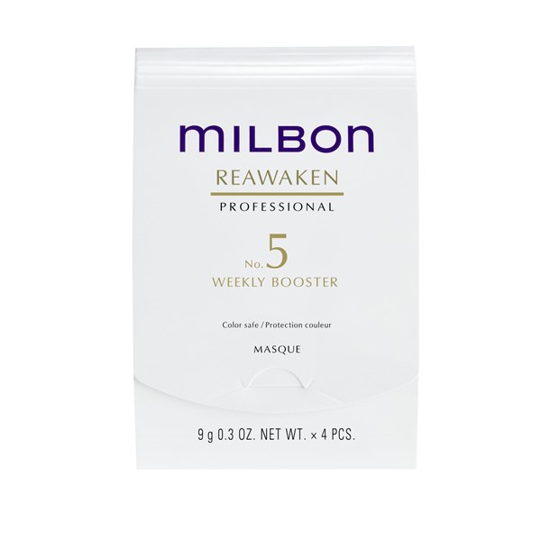 Milbon No.5 Weekly Booster 4 x 0.3 Fl. Oz.